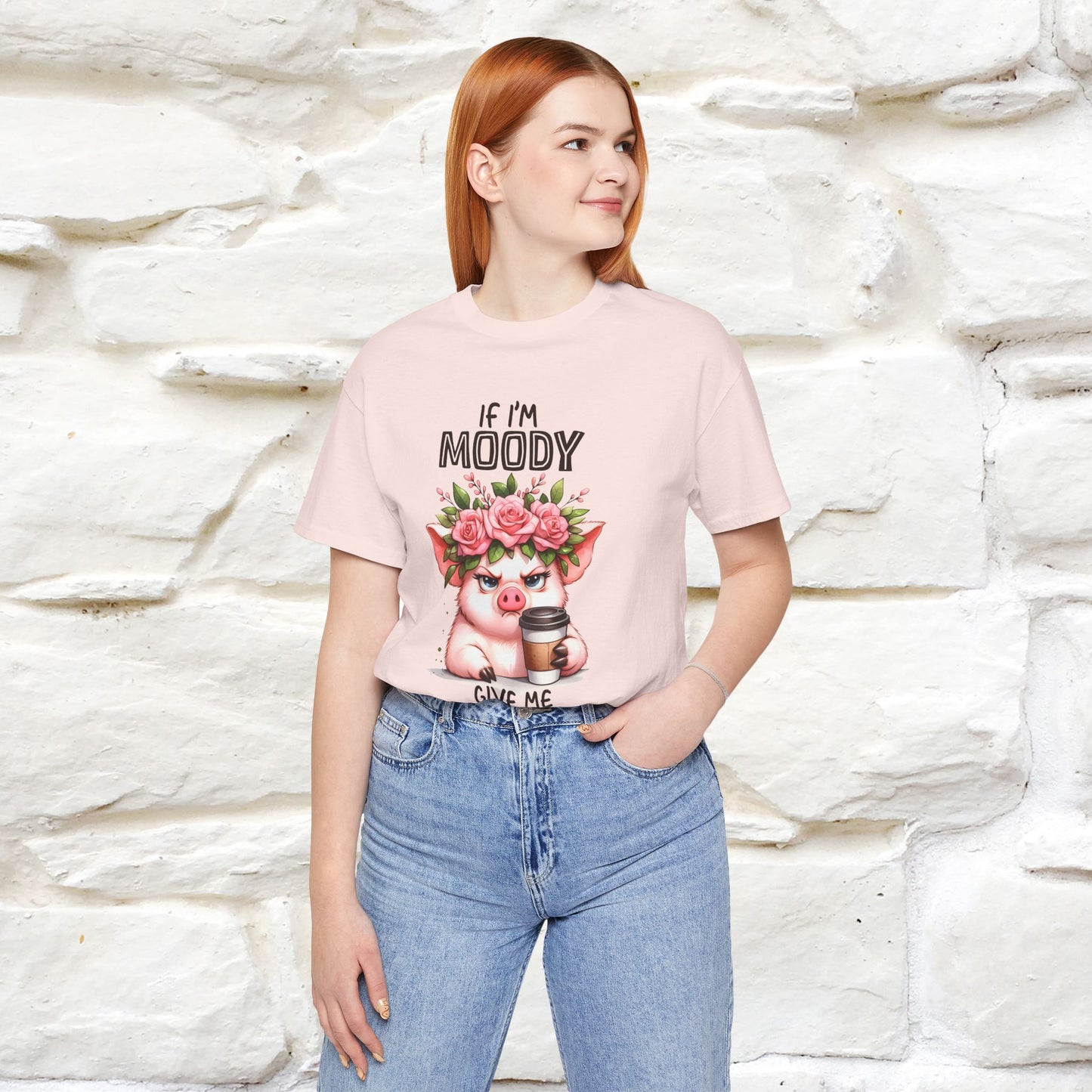 ''If I'm Moody Give Me Foody''| Funny T-Shirt | Nunu&Miao Studio