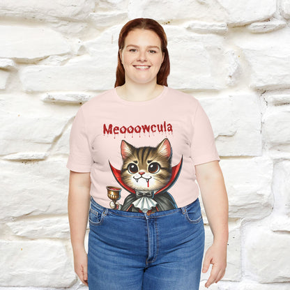 "Meooowcula" Cat T-shirt |Nunu&Miao Studio - Nunu&Miao Studio