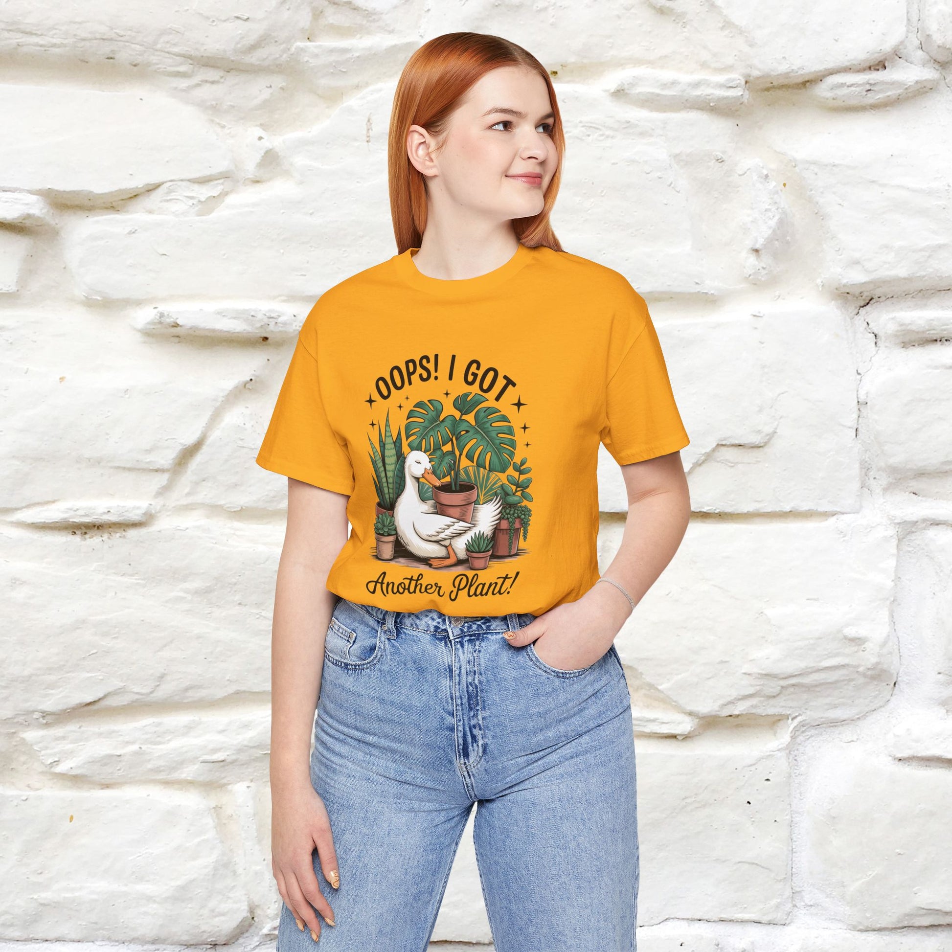 "Oops! I Got Another Plant" Plant T-shirt |Nunu&Miao Studio - Nunu&Miao Studio