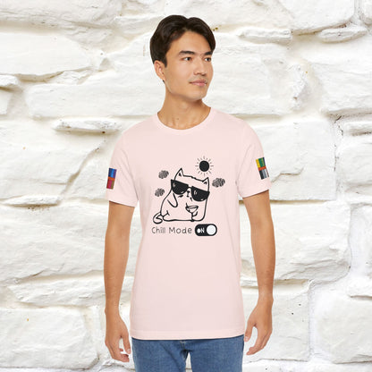 ''Chill Mode on'' Cat T-Shirt | Nunu&Miao Studio