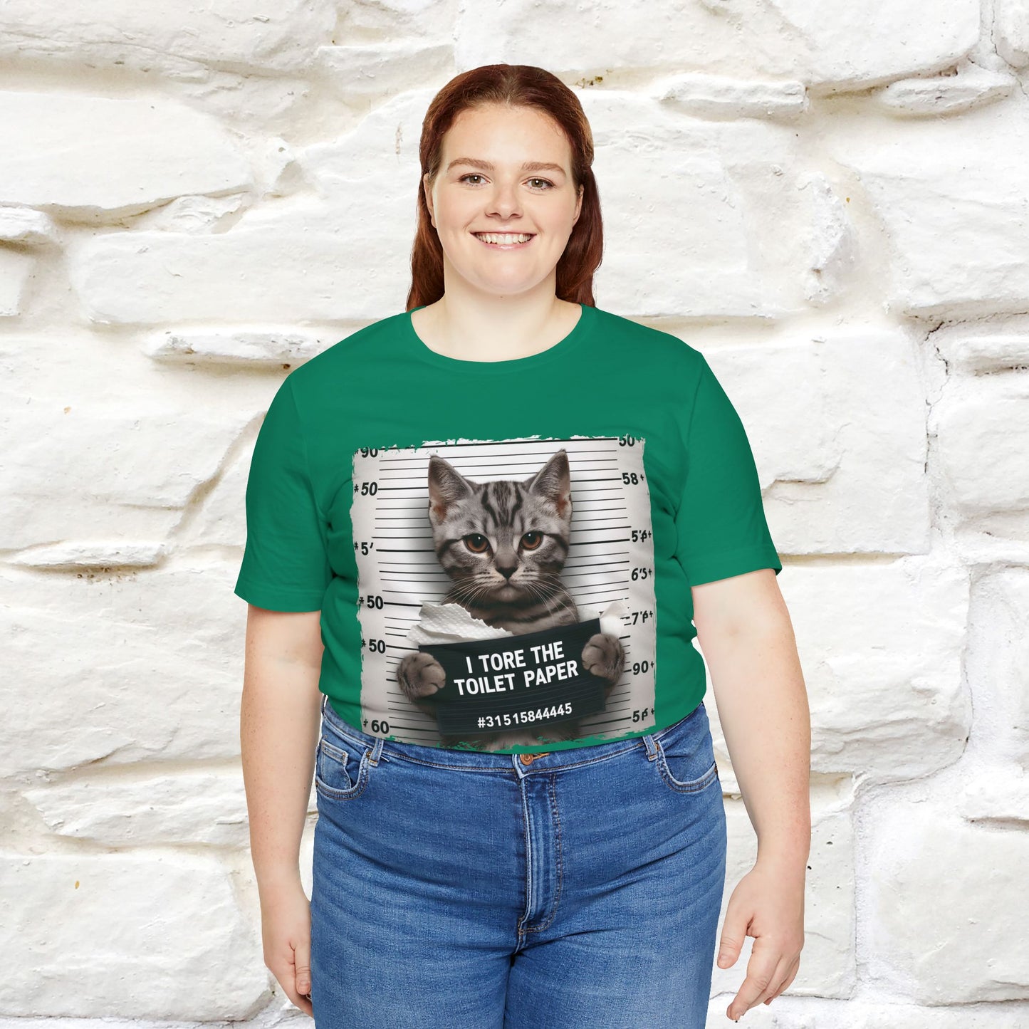 ''I Tore The Toilet Paper'' | Funny Cat T-Shirt | Nunu&Miao Studio - Nunu&Miao Studio