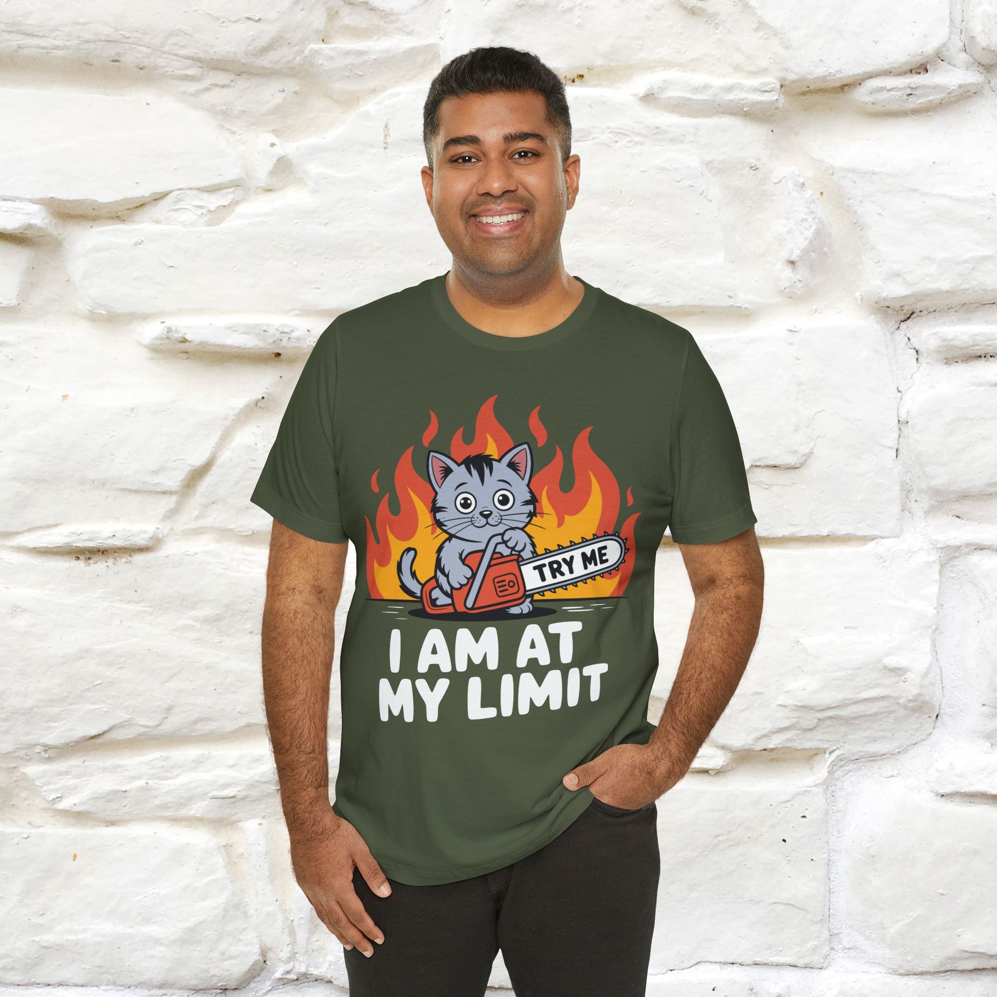 "I am At My Limit" |Funny T-Shirt | Nunu&Miao Studio - Nunu&Miao Studio
