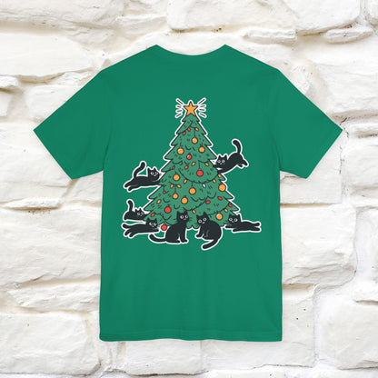 “Cat Christmas Tree” | Cat T-Shirt | Nunu&Miao Studio