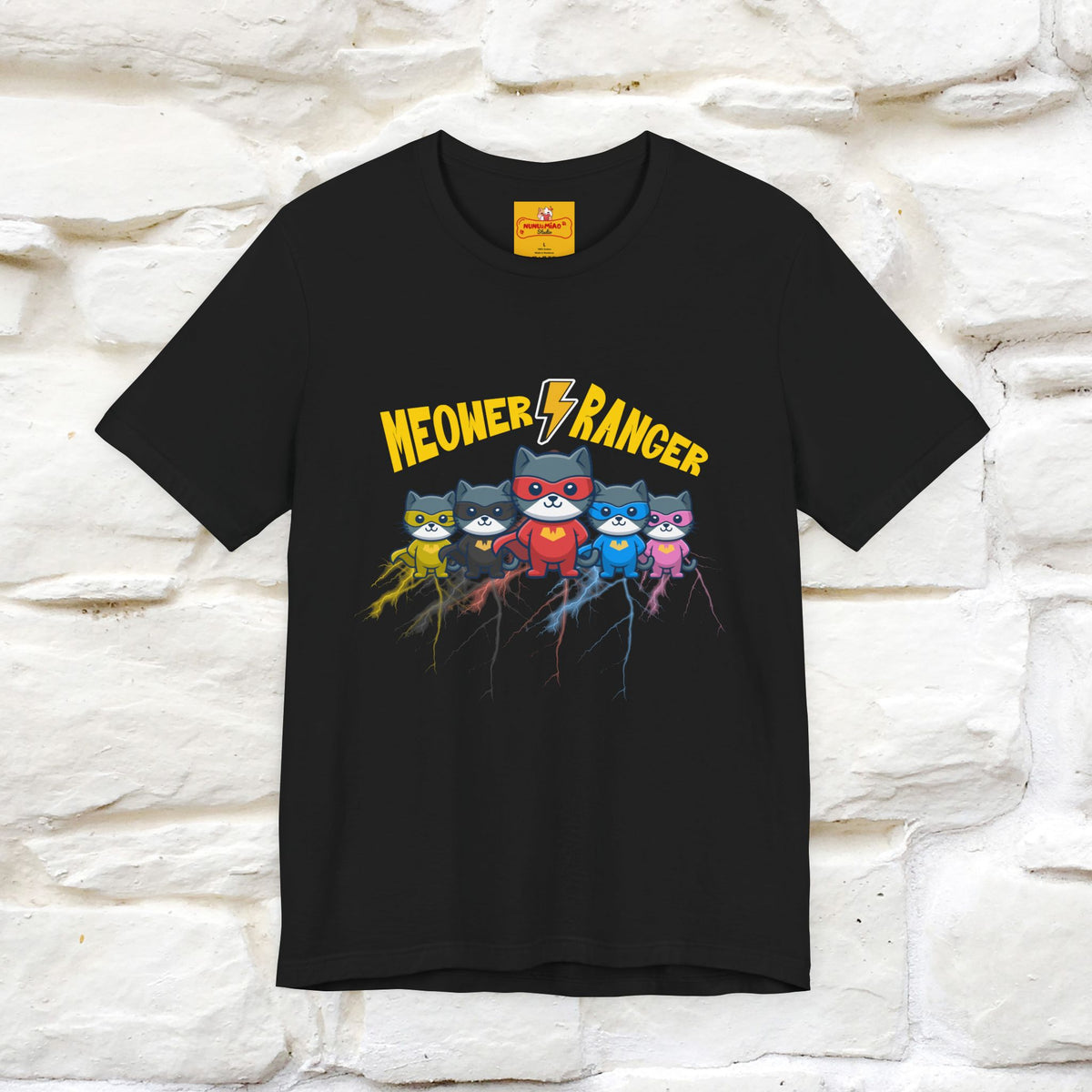 ''Meower Ranger''| CatT-Shirt | Nunu&Miao Studio
