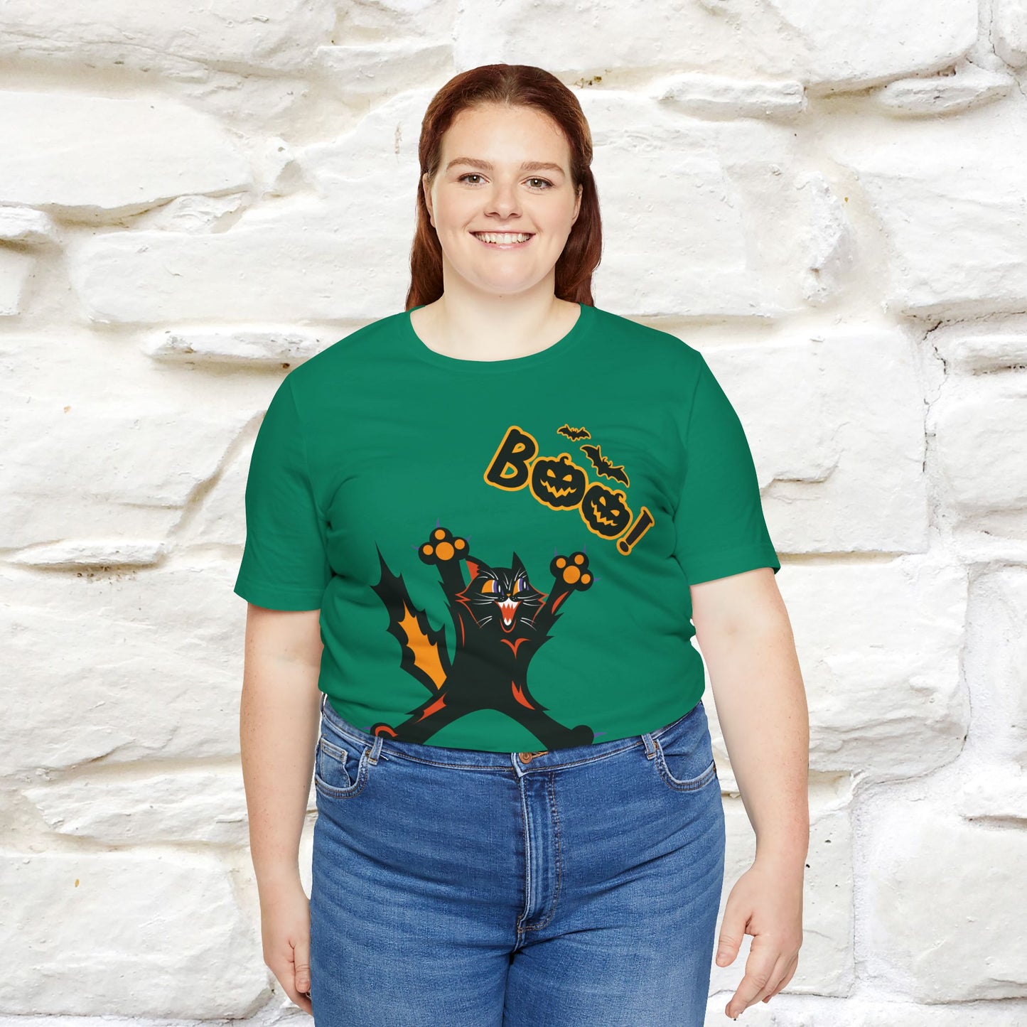 "Boo" Cat  T-shirt |Nunu&Miao Studio - Nunu&Miao Studio