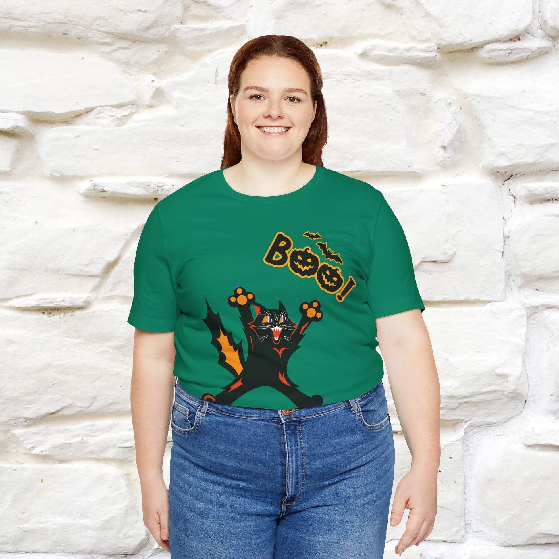 "Boo" Cat  T-shirt |Nunu&Miao Studio - Nunu&Miao Studio