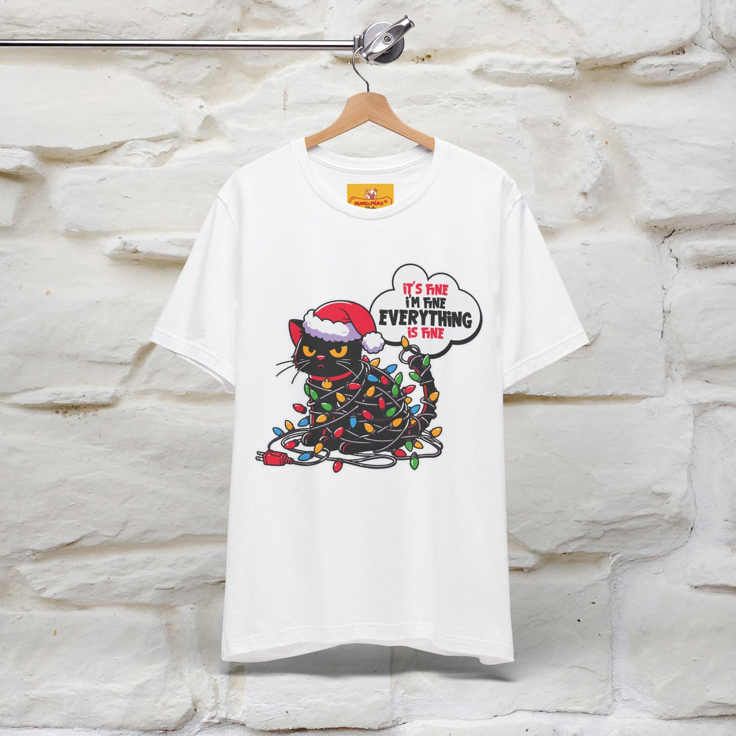“Everything Is Fine..” | Cat T-Shirt | Nunu&Miao Studio
