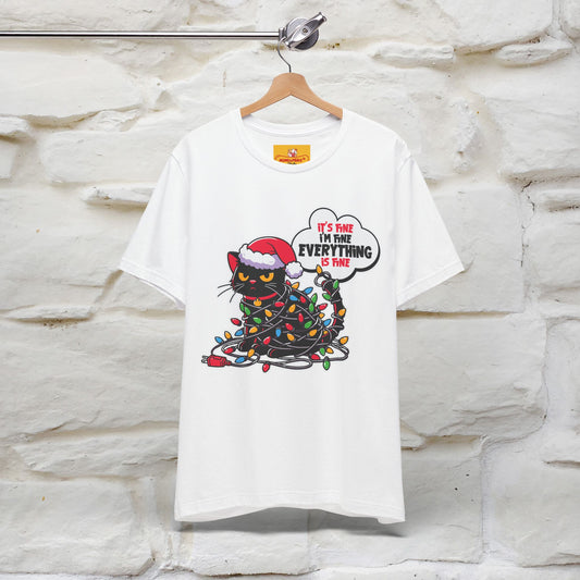 “Everything Is Fine..” | Cat T-Shirt | Nunu&Miao Studio