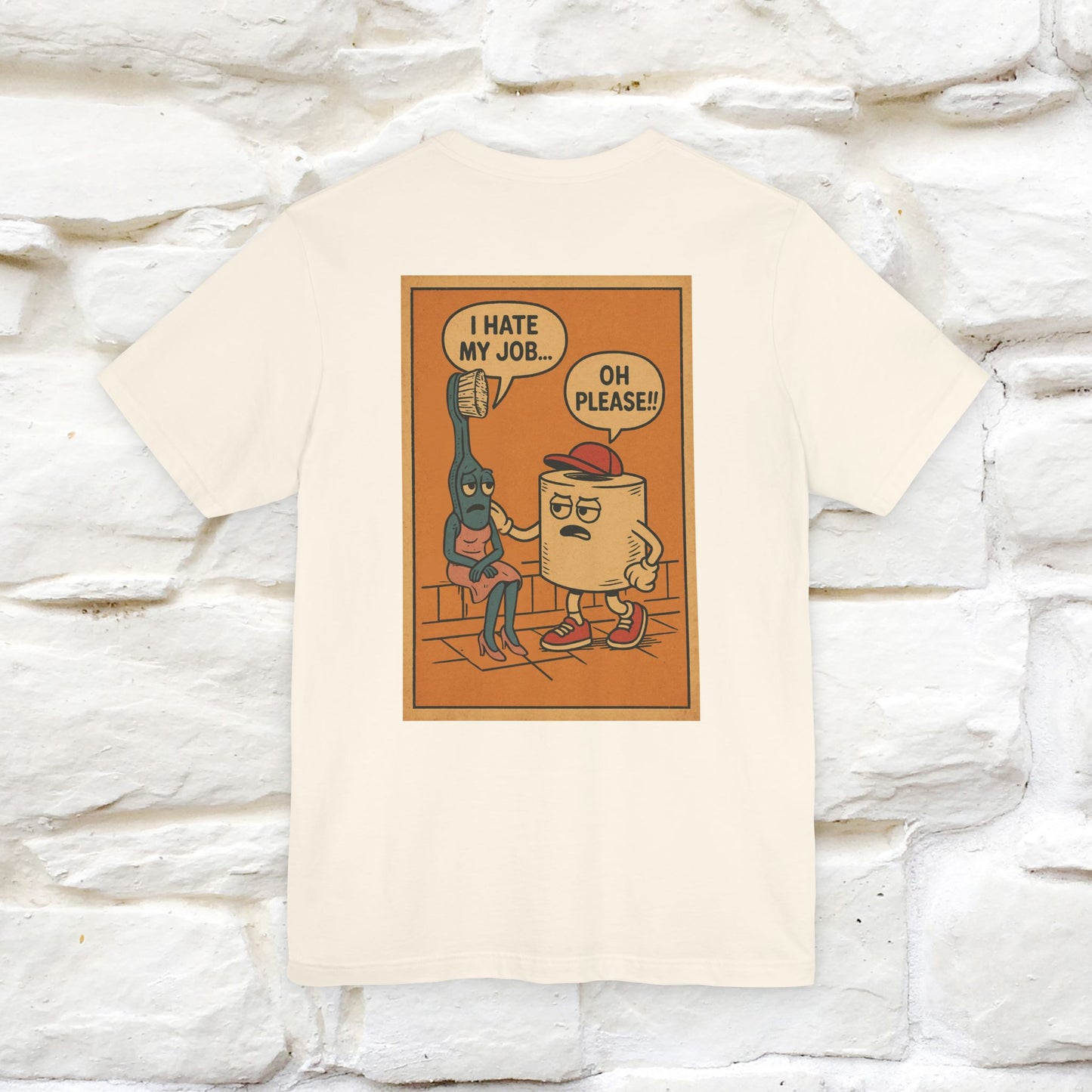 "I Hate My Job ... Oh Please" Funny Cat T-shirt |Nunu&Miao Studio - Nunu&Miao Studio