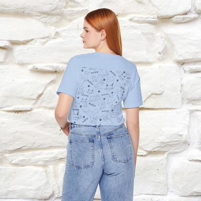 "Antidepressants" Cat T-Shirt | Front & Back Design | Nunu&Miao Studio - Nunu&Miao Studio