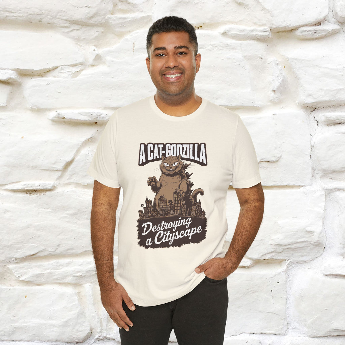 ''A Cat-Godzilla ''| CatT-Shirt | Nunu&Miao Studio