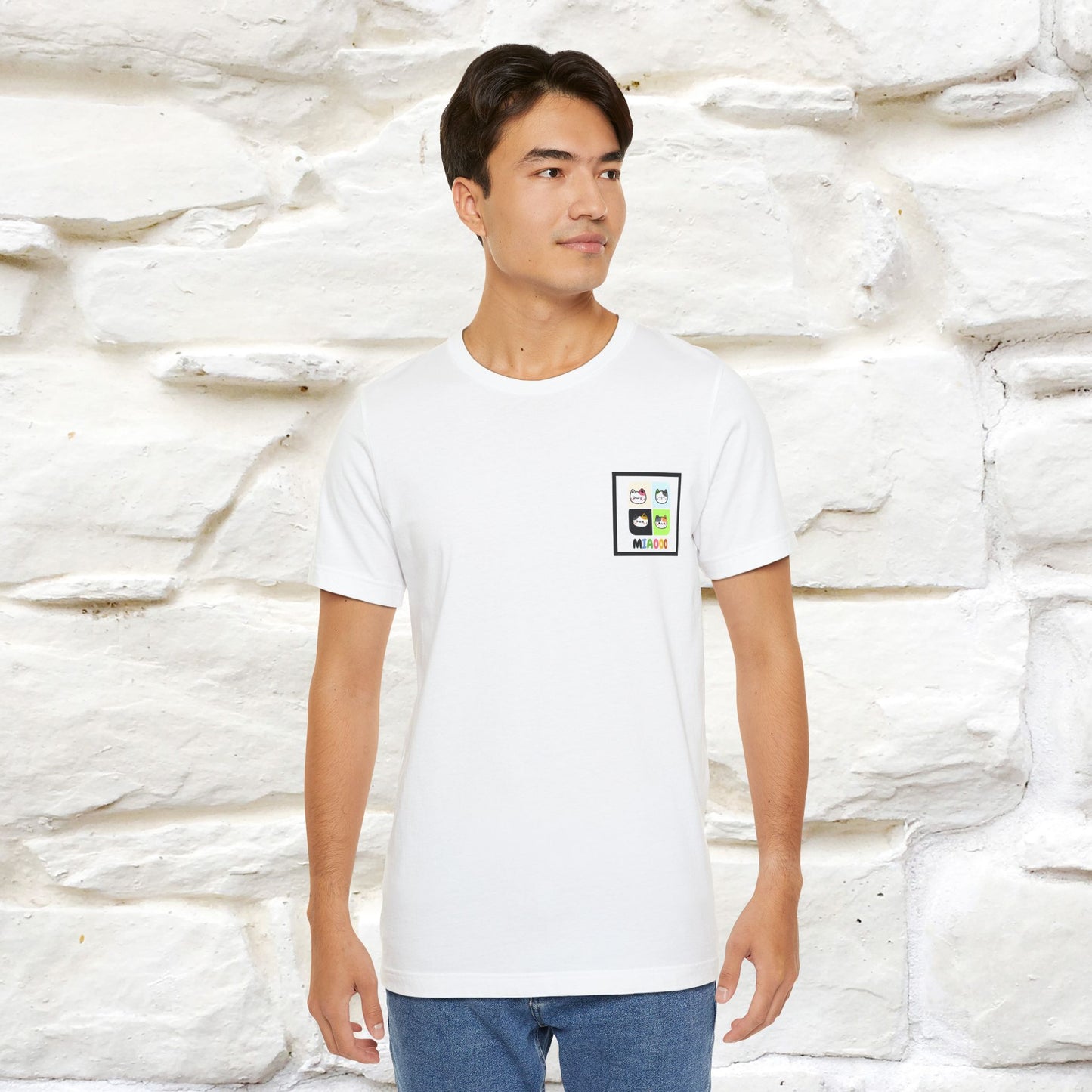 “Miaooo” | Cat T-Shirt | Front & Back Design | Nunu&Miao Studio
