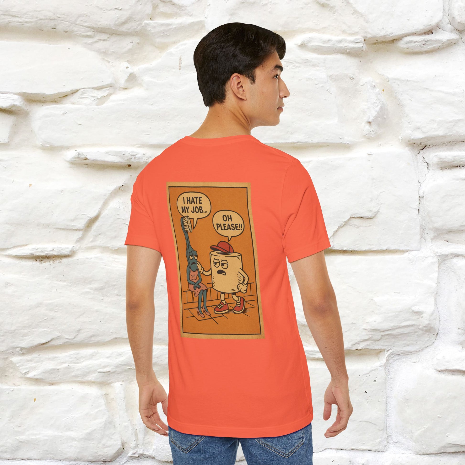 "I Hate My Job ... Oh Please" Funny Cat T-shirt |Nunu&Miao Studio - Nunu&Miao Studio