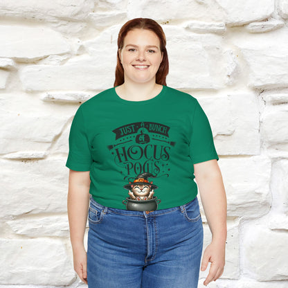 "Just A Bunch Of Hocus Pocus" Cat  T-shirt |Nunu&Miao Studio - Nunu&Miao Studio