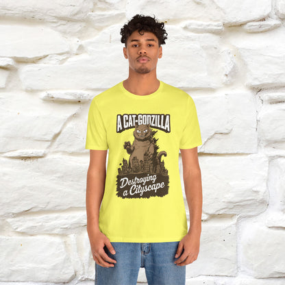 ''A Cat-Godzilla ''| CatT-Shirt | Nunu&Miao Studio - Nunu&Miao Studio