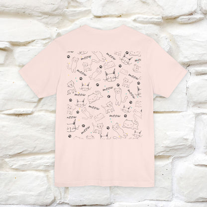 "Antidepressants" Cat T-Shirt | Front & Back Design | Nunu&Miao Studio - Nunu&Miao Studio