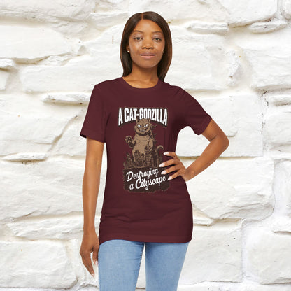 ''A Cat-Godzilla ''| CatT-Shirt | Nunu&Miao Studio