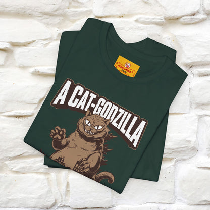 ''A Cat-Godzilla ''| CatT-Shirt | Nunu&Miao Studio - Nunu&Miao Studio