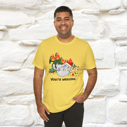 You're Welcome | Sarcastic Cat Christmas Shirt  |Nunu&Miao Studio - Nunu&Miao Studio