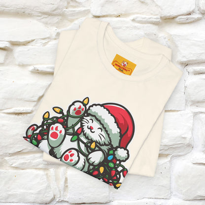 “Purr-Fectly Naughty” | Cat T-Shirt | Nunu&Miao Studio