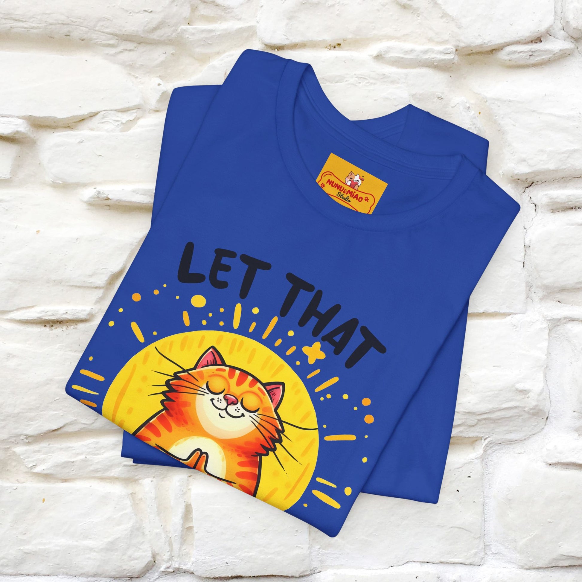 "Let That Sh*t Go" Cat T-shirt |Nunu&Miao Studio - Nunu&Miao Studio