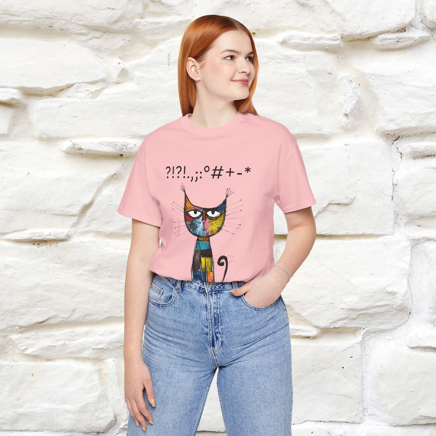 "Enigma" Cat T-shirt |Nunu&Miao Studio - Nunu&Miao Studio