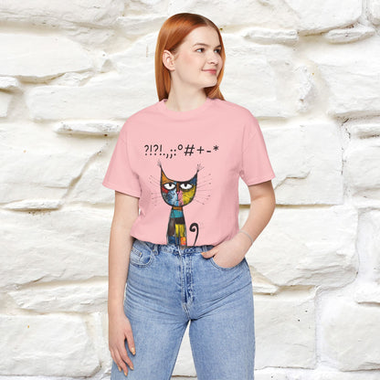 "Enigma" Cat T-shirt |Nunu&Miao Studio - Nunu&Miao Studio