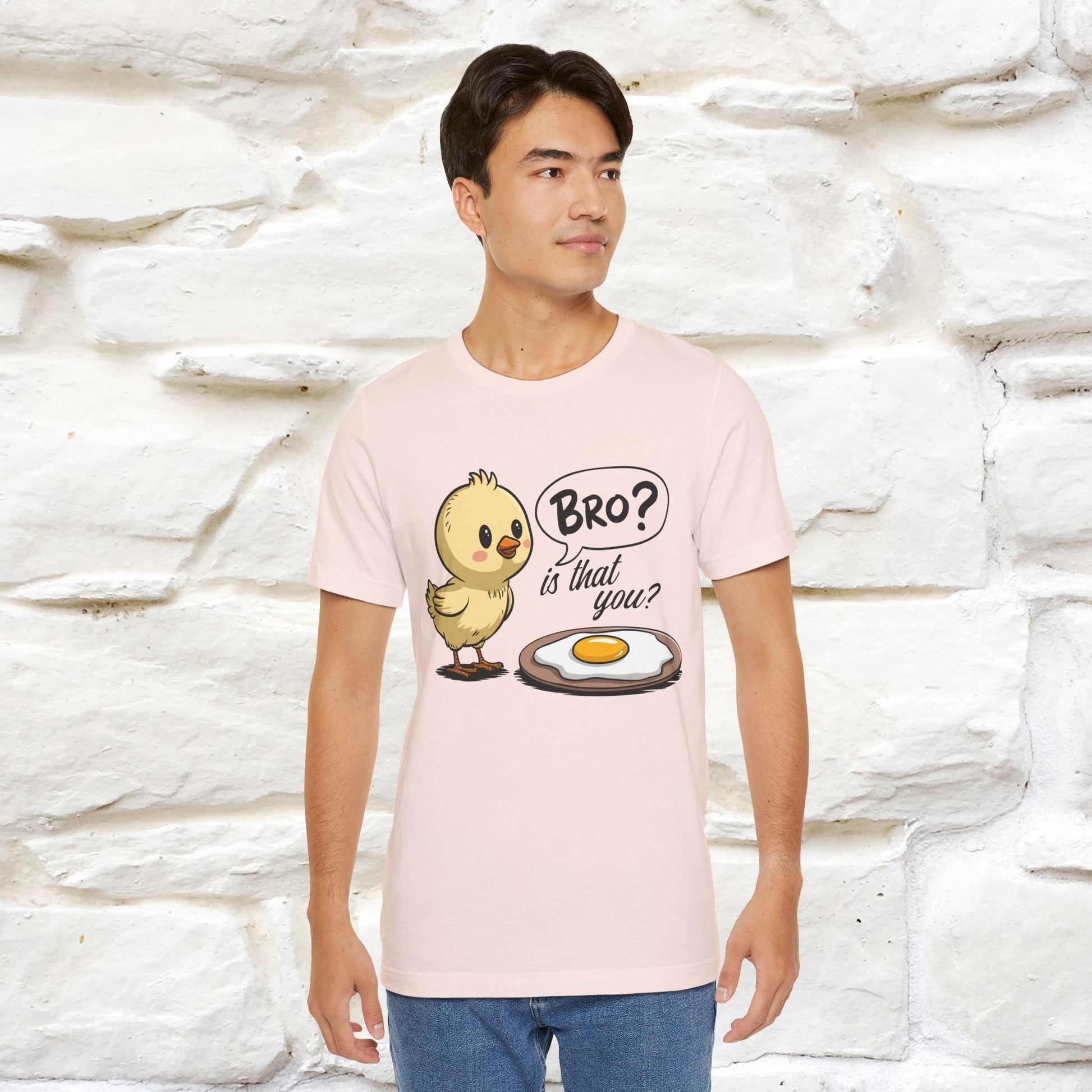 "Bro Is That You?" Funny Chicken T-shirt |Nunu&Miao Studio - Nunu&Miao Studio