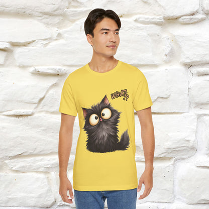 ''What ?'' | Cat T-Shirt  | Nunu&Miao Studio - Nunu&Miao Studio