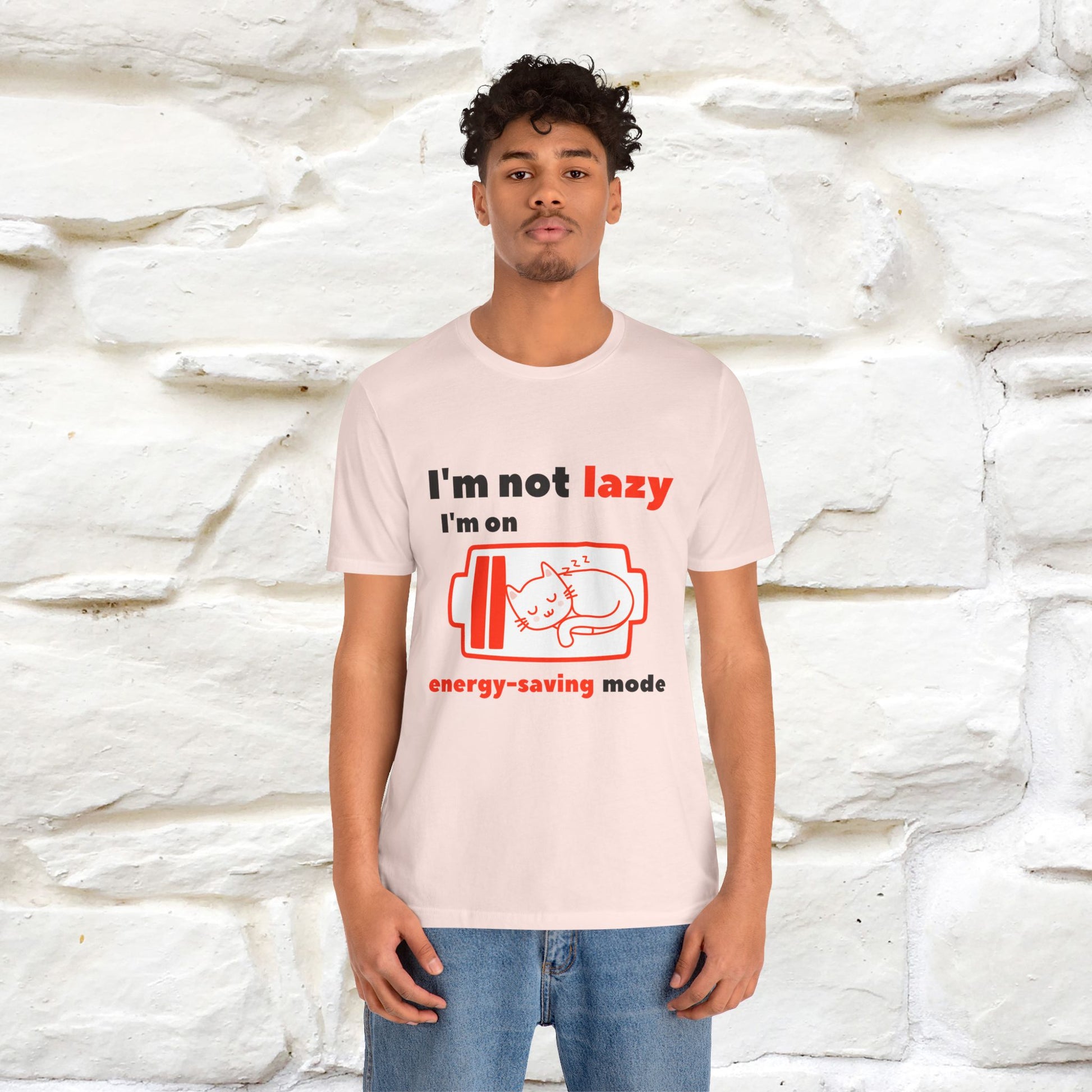 ''I am Not Lazy...'' Cat T-Shirt | Nunu&Miao Studio - Nunu&Miao Studio