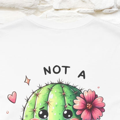 "Not A Hugger" |Funny T-Shirt | Front & Back Design|Nunu&Miao Studio - Nunu&Miao Studio