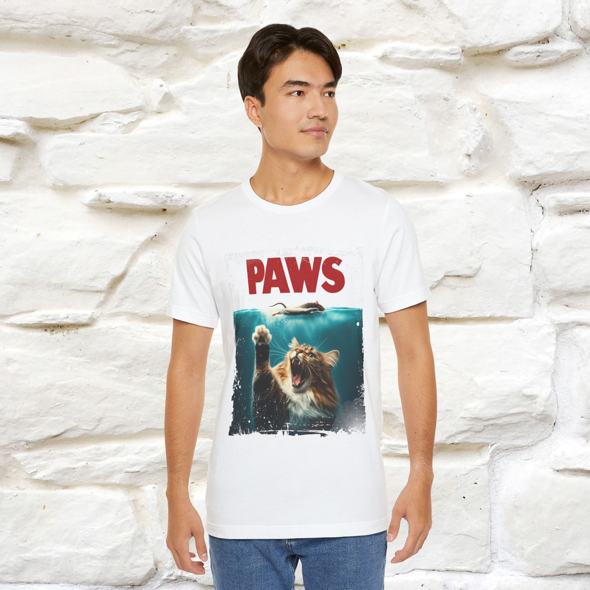 ''Paws'' Cat T-Shirt |  | Nunu&Miao Studio