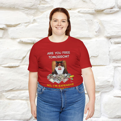 “Are You Fee Tomorrow?” | Cat T-Shirt | Nunu&Miao Studio