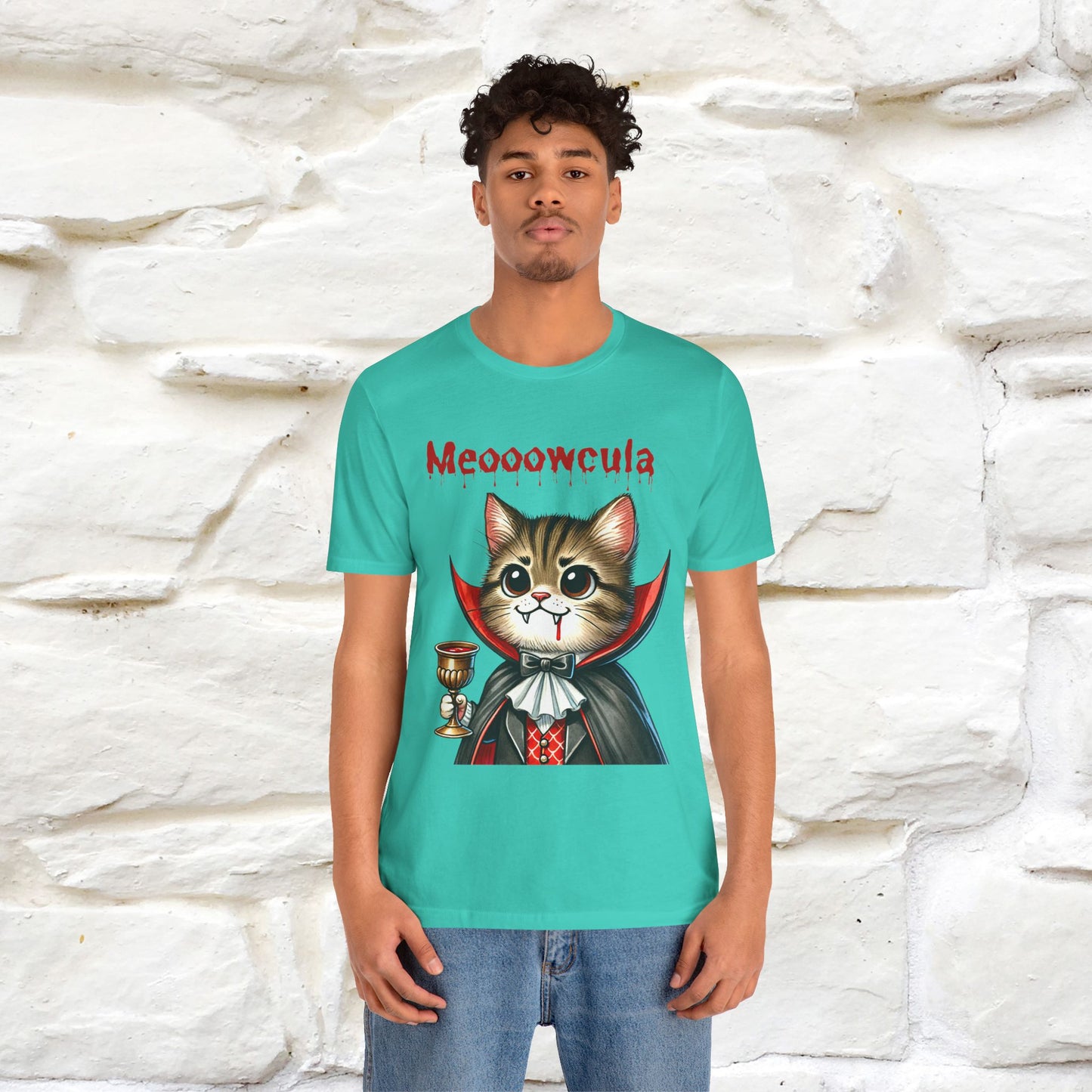 "Meooowcula" Cat T-shirt |Nunu&Miao Studio - Nunu&Miao Studio