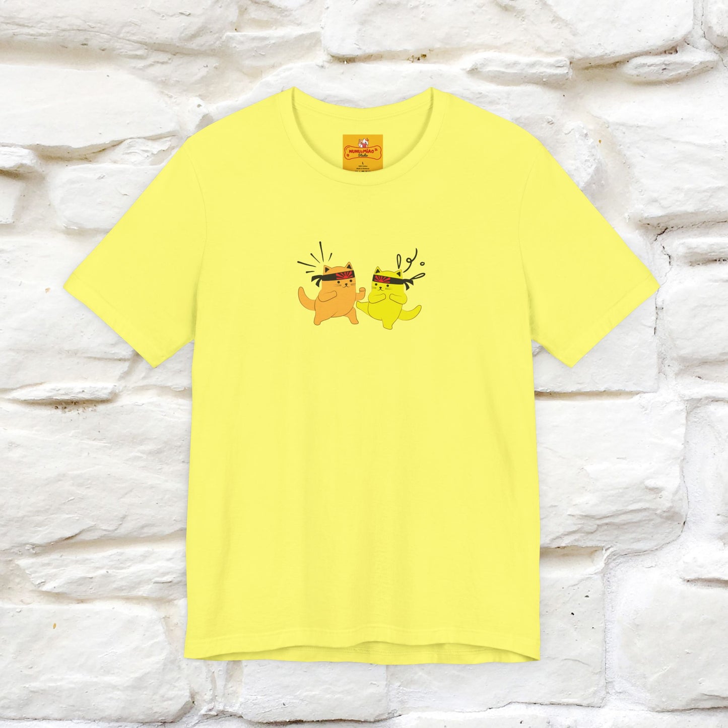 "You Have the Power to Protect Your Peace" Cat T-Shirt| Front & Back Design | Nunu&Miao Studio - Nunu&Miao Studio