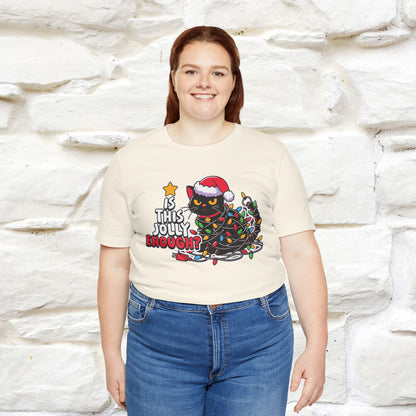 “Is This Jolly Enough?” | Cat T-Shirt | Nunu&Miao Studio
