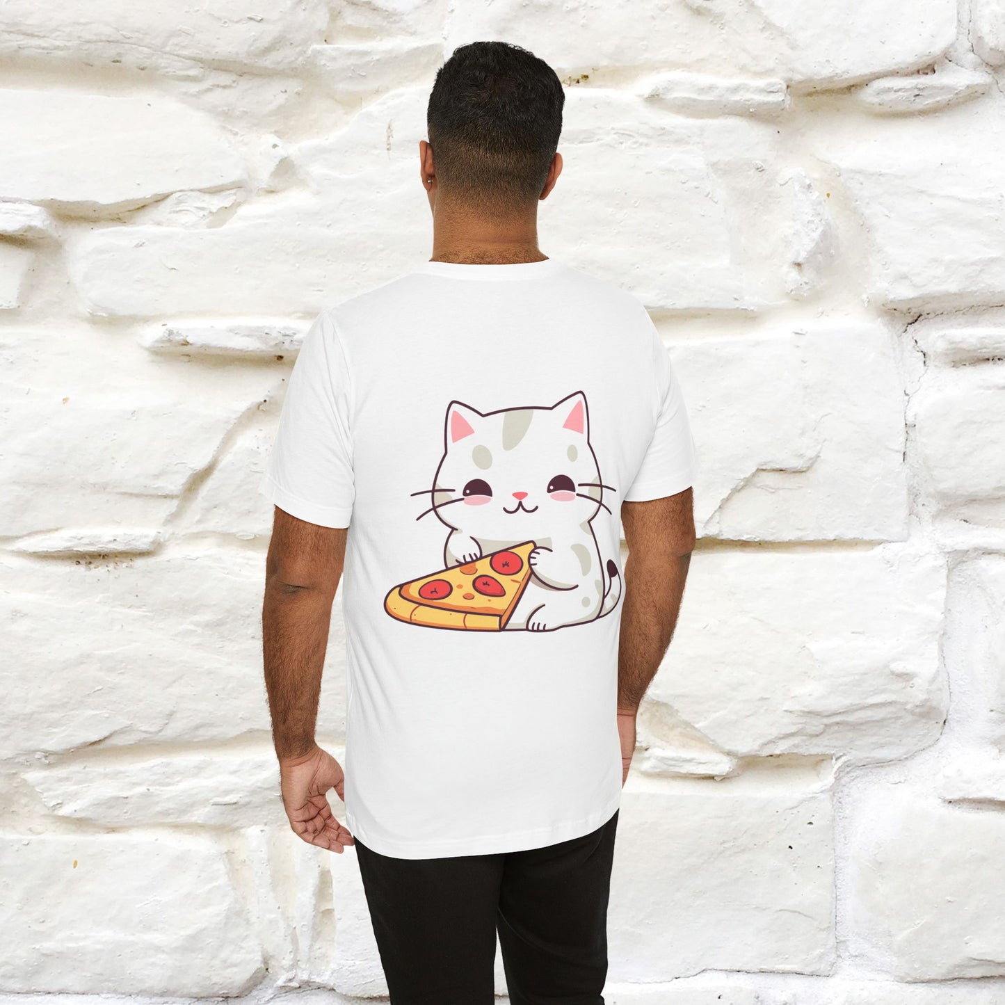 "I Love Pizza"| Cat T-shirt | Nunu&Miao Studio - Nunu&Miao Studio