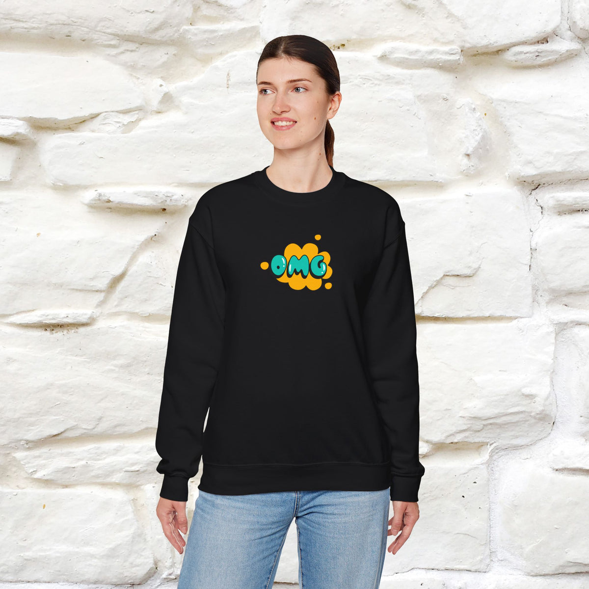 "OMG'' |Cat Sweatshirt | Nunu&Miao Studio