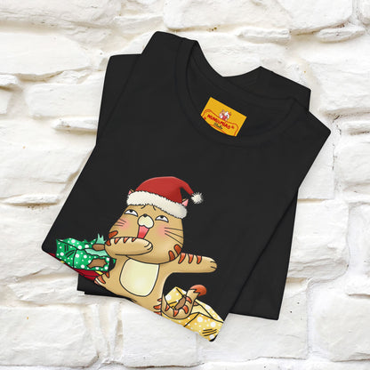"Santa Claws" |Funny Cat T-Shirt | Nunu&Miao Studio
