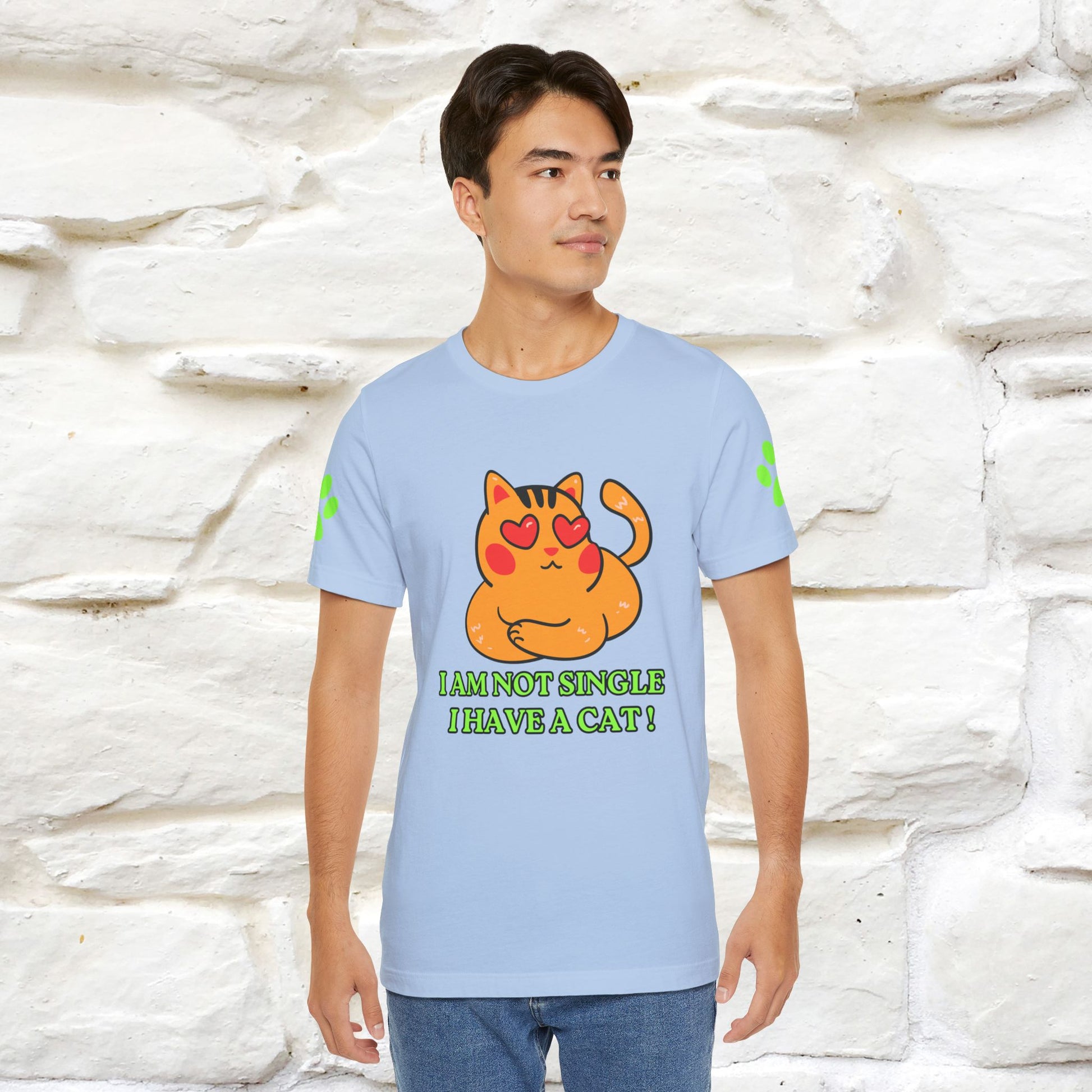 ''I’m Not Single, I Have a Cat'' |Cat Shirt | Nunu&Miao Studio - Nunu&Miao Studio