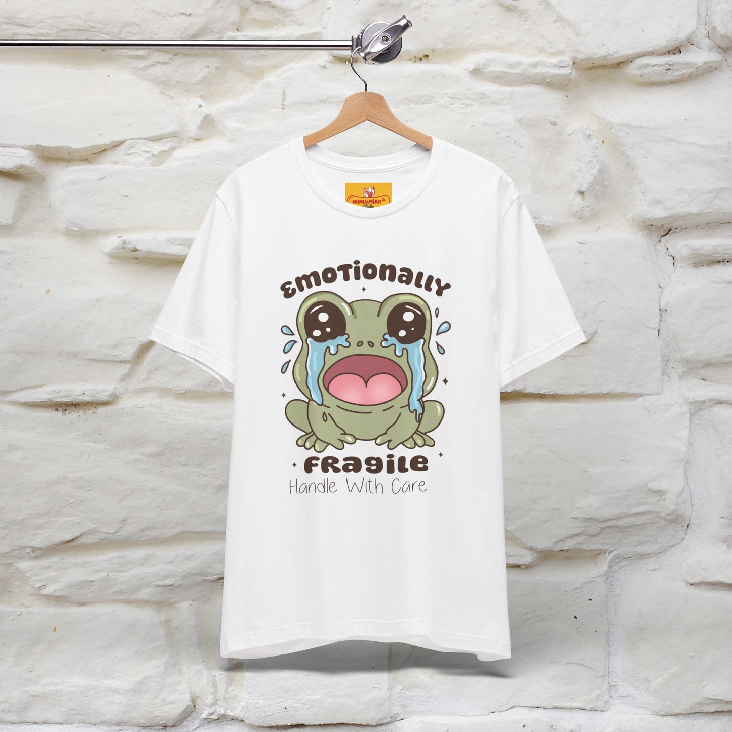 "Emotionally Fragile Handle With Care " Funny T-shirt |Nunu&Miao Studio - Nunu&Miao Studio