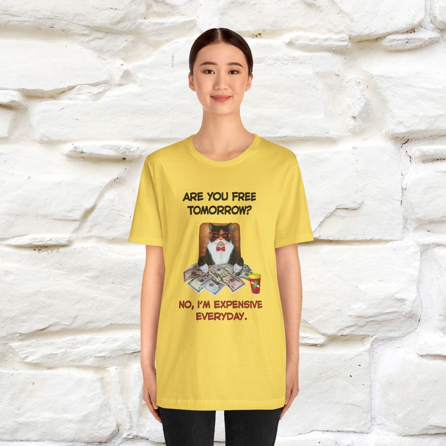 “Are You Fee Tomorrow?” | Cat T-Shirt | Nunu&Miao Studio