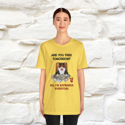 “Are You Fee Tomorrow?” | Cat T-Shirt | Nunu&Miao Studio