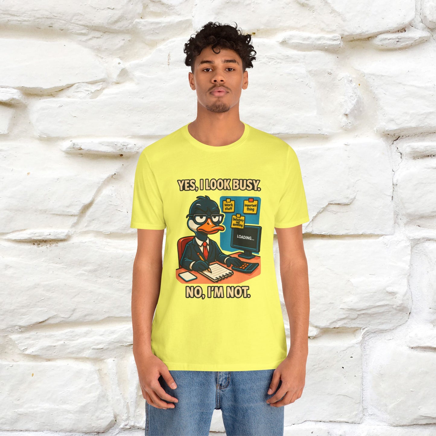 ''Yes, I Look Busy. No I'm Not.''|  Sarcastic Cat T-Shirt | Nunu&Miao Studio