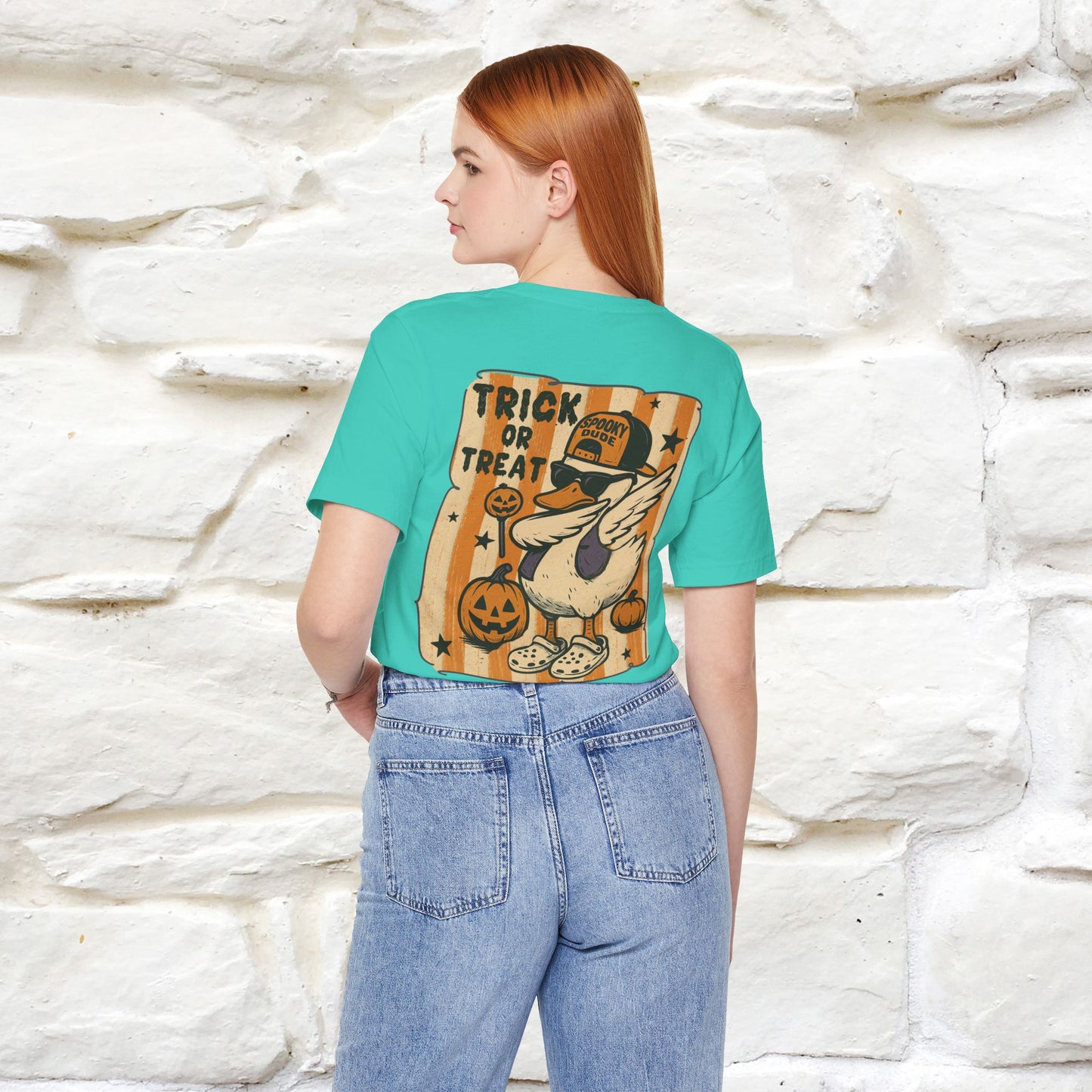 "Trick or Treat" Funny Halloween T-shirt |Nunu&Miao Studio - Nunu&Miao Studio