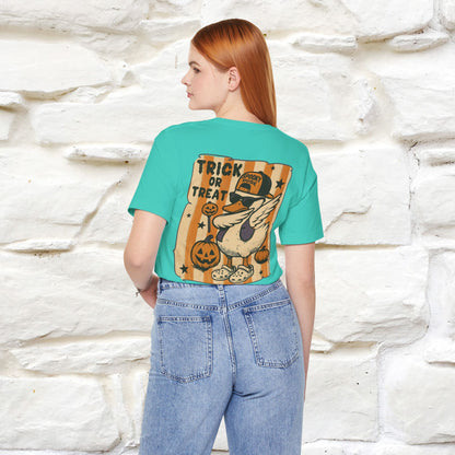 "Trick or Treat" Funny Halloween T-shirt |Nunu&Miao Studio - Nunu&Miao Studio