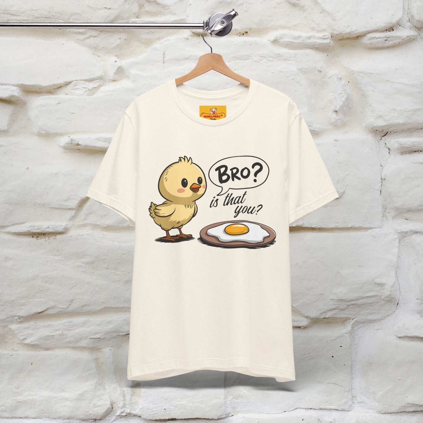 "Bro Is That You?" Funny Chicken T-shirt |Nunu&Miao Studio - Nunu&Miao Studio