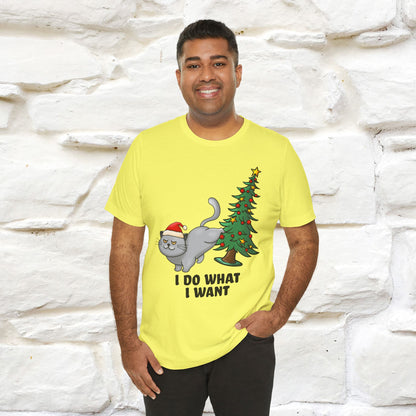 "I Do What I Want" |Funny Cat T-Shirt | Nunu&Miao Studio
