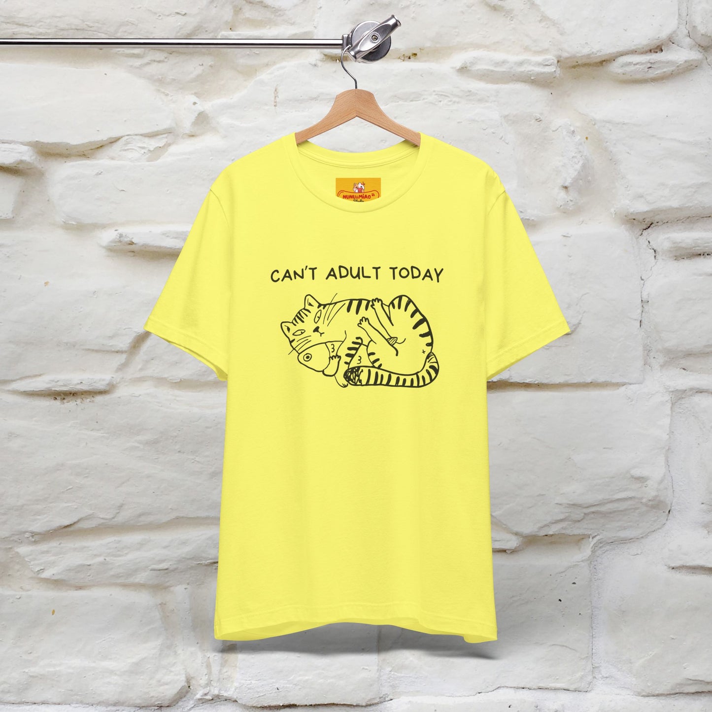 "Can't Adult Today" |Cat T-Shirt | Nunu&Miao Studio - Nunu&Miao Studio