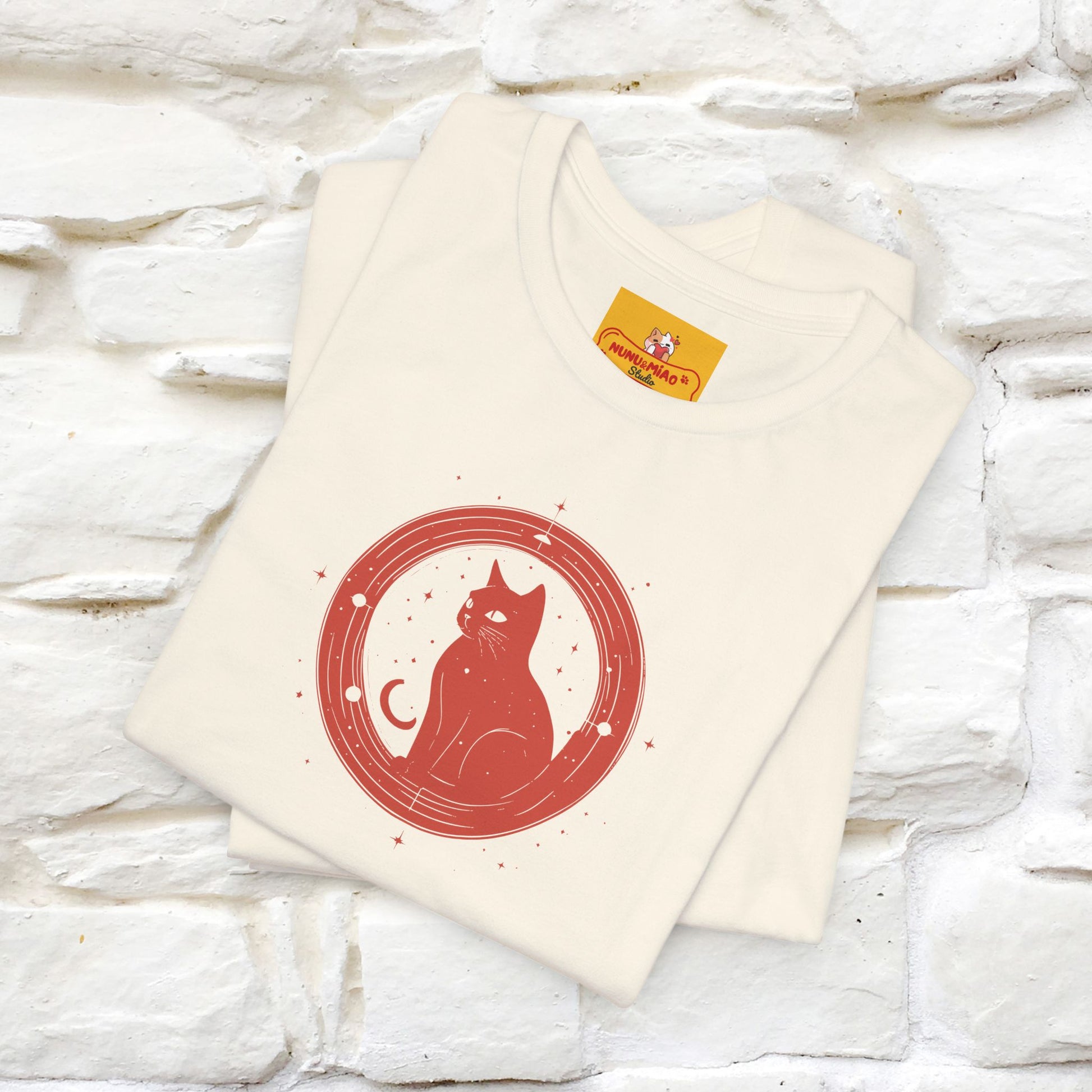 "Superbia'' Cat T-Shirt Front and Back Design | Nunu&Miao Studio - Nunu&Miao Studio